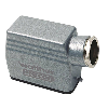 Capot A10-D15 53mm haut 1xM20 latéral avec manchon