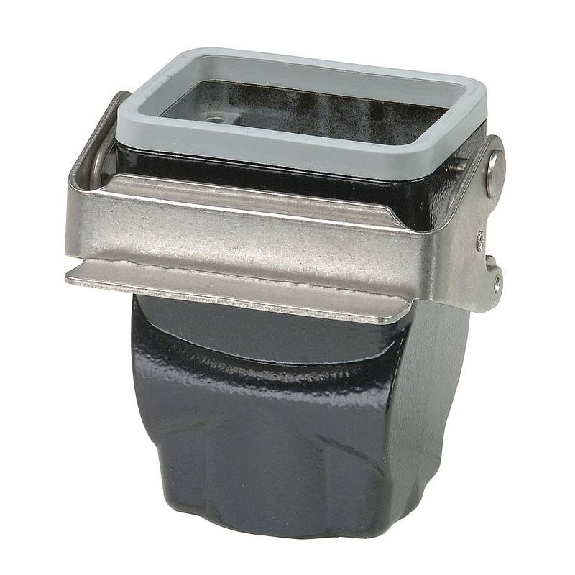 Capot prolongateur BHT6 77,5mm haut, noir 1xM20 vertical-Lire la description