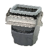 Capot prolongateur BHT6 77,5mm haut, noir 1xM20 vertical