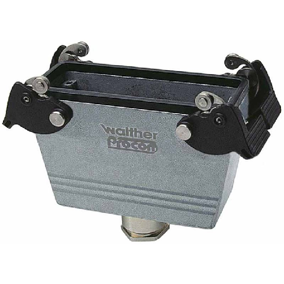 Capot prolongateur B24 70,5mm haut 1xPG21 vertical avec presse-étoupe-Lire la description