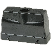 Capot BHT24 76mm haut, noir 1xM32 vertical