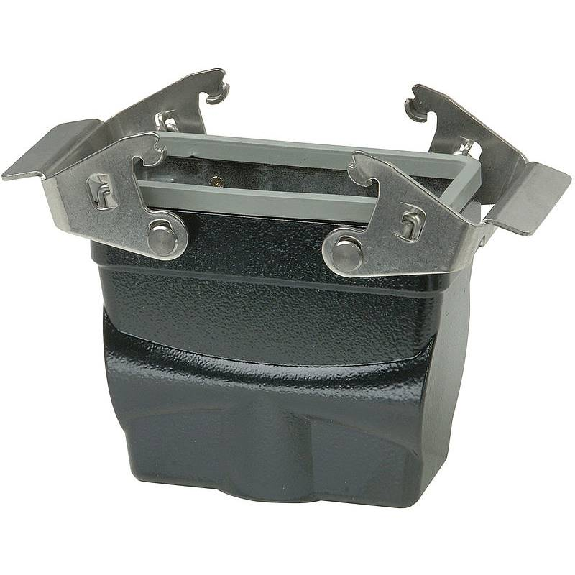 Capot prolongateur BHT16, 81,5mm haut 1xM25 vertical noir-Lire la description