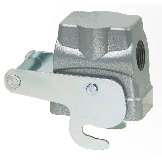 Capot B10 72mm haut 1xM25 latéral avec levier central-Lire la description