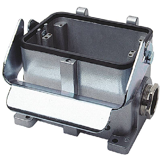 Embase saillie B48 100mm haut 1xM40 avec manchon-Lire la description