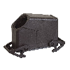 Capot prolongateur B16 78,9mm haut avec dble levier "Vers plast"