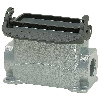 Embase saillie B16 84mm haut 1xM40 avec manchon