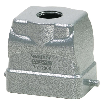 Capot B6 56mm haut 1xPG13.5 vertical-Lire la description