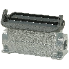 Embase saillie B24 68mm haut 1xM25 avec manchon