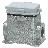 Embase saillie B10 74mm haut 2xM32 avec couvercle