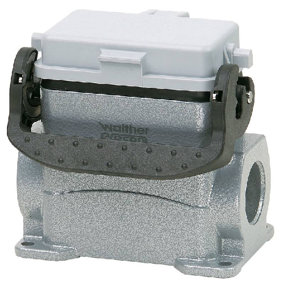 Embase saillie B10 53mm haut 2xM20 avec couvercle-Lire la description