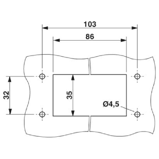 Embase, B16, avec verrouillage longitudinal, avec couvercle-Lire la description