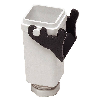 Capot prolongateur A3 60,5mm haut 1xM20 vert gris clair (RAL 7035)