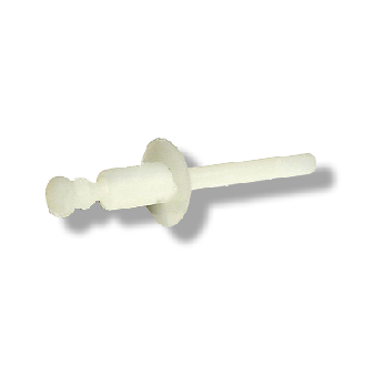 Rivet Plastique Tête Plate 4X8-Lire la description