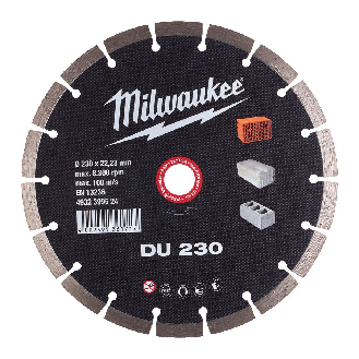 Discos de diamante DU - DU 230 mm - 1 pc-Leer más