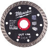 Disque diamant turbo matériaux de construction DUT125  "4932399527" de 125 m/m