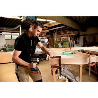 Perceuse visseuse à charbon BS18LT 18V - 4ah avec 3 batteries-Lire la description