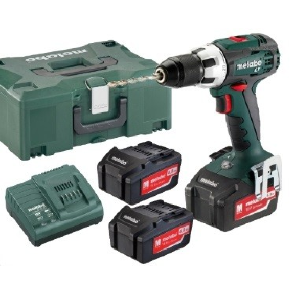 Perceuse visseuse à charbon BS18LT 18V - 4ah avec 3 batteries Perceuse visseuse à charbon BS18LT 18V - 4ah avec 3 batteries-Lire la description
