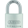 Cadenas aluminium anse acier et clés  "TITALIUM" de 40 m/m