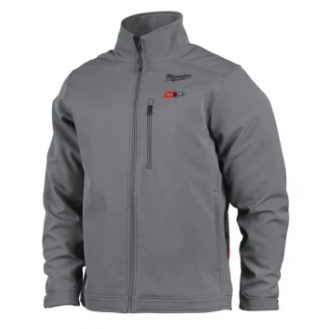 Blouson chauffant gris taille L-Lire la description