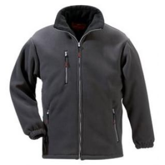 Veste polaire chaude grise  taille L-Lire la description