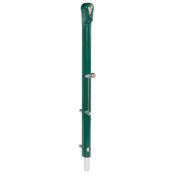 Verrou de sol vert verrouillable à cylindre  "KEYDROP-ZILV" pour profil carré de 40 m/m-Leggi tutto