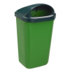 Poubelle urbaine classique grande capacité vert  "59866" de 50 L