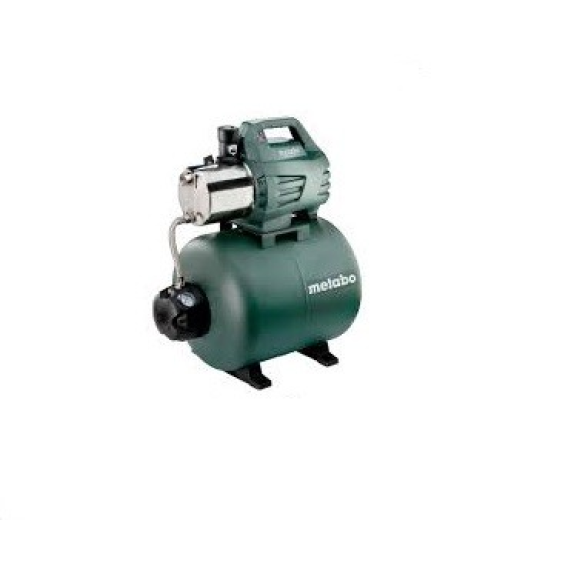 Surpresseur  "HWW6000/50INOX" de 1300 W - 6000L/h  avec réservoir de 50L inox-Lire la description