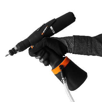 airPower 4 - Pneum.-hydraulische Blindnietmutternsetzgerät Pneumatisch-hydraulisches Blindnietmuttern + Blindnietschrauben Setzgerät -  Stück-Beschreibung lesen