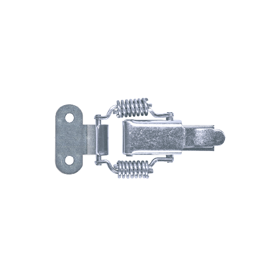 Grenouillères avec porte cadenas A2 42 SP + PC Trou pour rivet 4,2 mm - 100 pièces Grenouillères avec porte cadenas A2 42 SP + PC Trou pour rivet 4,2 mm - 100 pièces-Lire la description