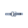 Grenouillères acier zingué 1/60 II Trou pour rivet 4,5 mm - 100 pièces