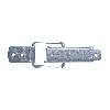 Grenouillères A2 4/80 Trou pour rivet 5,0 mm - 50 pièces