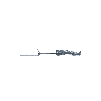 Grenouillères A2 50 - autofermeture Trou pour rivet 4,5 mm - 100 pièces-Lire la description