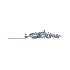 Grenouillères avec cran de sécurité acier zingué 3/70 F Trou pour rivet 3,5 mm - 100 pièces