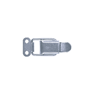 Grenouillères acier zingué 42 Trou pour rivet 4,2 mm - 100 pièces-Lire la description