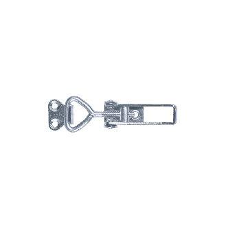 Grenouillères excentriques Acier zingué 701 S Trou pour rivet 4,3 mm - 10 pièces-Lire la description