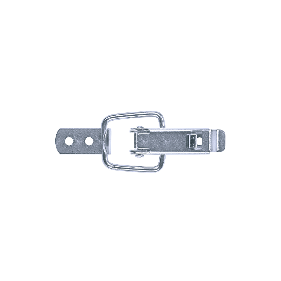 Grenouillères avec cran de sécurité acier zingué 0/40 F Trou pour rivet 3,4 mm - 100 pièces-Leggi tutto