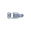 Grenouillères ALU 42 Trou pour rivet 4,2 mm - 100 pièces