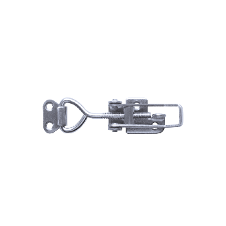 Grenouillères excentriques Acier zingué 702 L Trou pour rivet 5,3 mm - 10 pièces-Lire la description