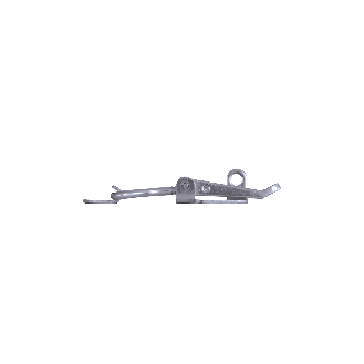 Grenouillères excentriques Acier zingué 701 L Trou pour rivet 4,3 mm - 10 pièces-Lire la description