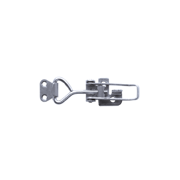 Grenouillères excentriques Acier zingué 701 L Trou pour rivet 4,3 mm - 10 pièces-Lire la description