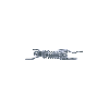 Grenouillères acier zingué 42 SP Trou pour rivet 4,2 mm - 100 pièces