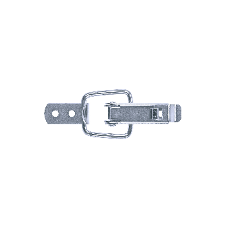 Grenouillères avec cran de sécurité A2 0/40 F Trou pour rivet 3,4 mm - 100 pièces-Lire la description