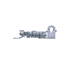 Grenouillères A2 44 SP Trou pour rivet 5,2 mm - 50 pièces
