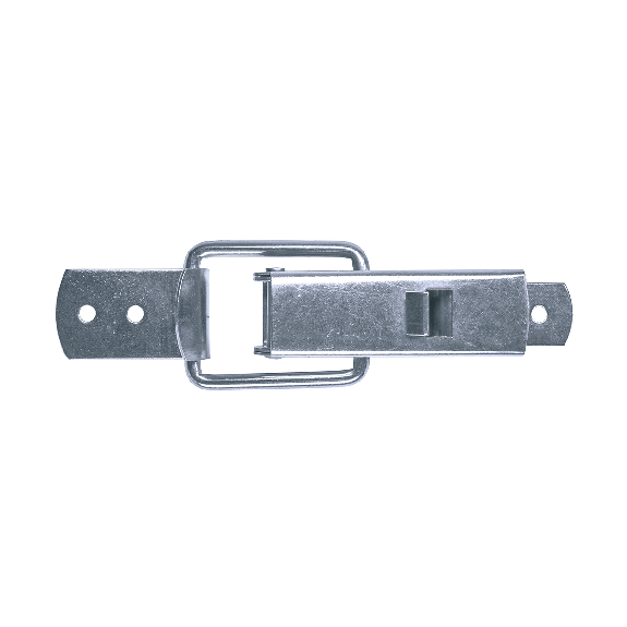 Grenouillères avec cran de sécurité A2 4/80 F Trou pour rivet 5,0 mm - 50 pièces-Lire la description