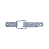 Grenouillères ALU 2/55/60 Trou pour rivet 3,5 mm - 100 pièces