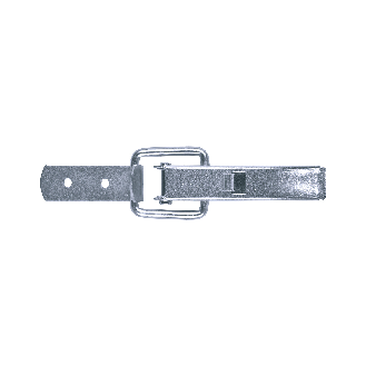 Grenouillères avec cran de sécurité A2 3/70 F Trou pour rivet 3,5 mm - 100 pièces-Lire la description