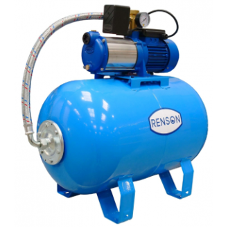 Groupe de surpression pompe multicellulaire réservoir 80L  "103462" de 230V - 1,1 kW-Lire la description