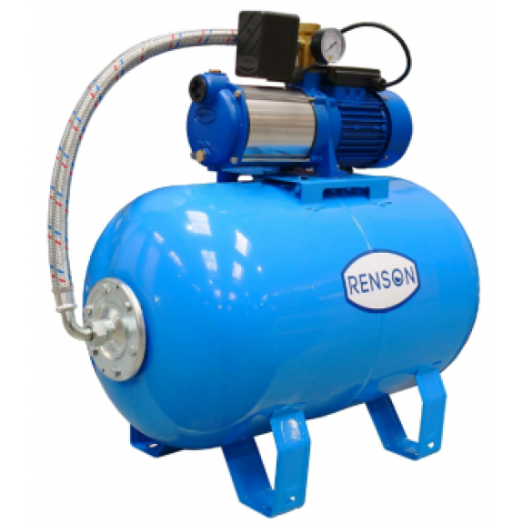 Groupe de surpression pompe multicellulaire réservoir 80L  "103462" de 230V - 1,1 kW-Lire la description