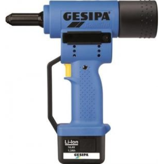 Gesipa AccuBird mit 2 Li-Ion Akkus 2,0 Ah / 1 Ladegert im Koffer-Beschreibung lesen