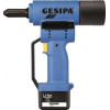 Gesipa AccuBird mit 2 Li-Ion Akkus 2,0 Ah / 1 Ladegert im Koffer